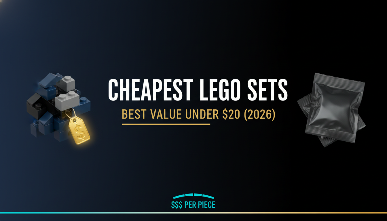The cheapest LEGO sets that are actually worth it — 2026 guide