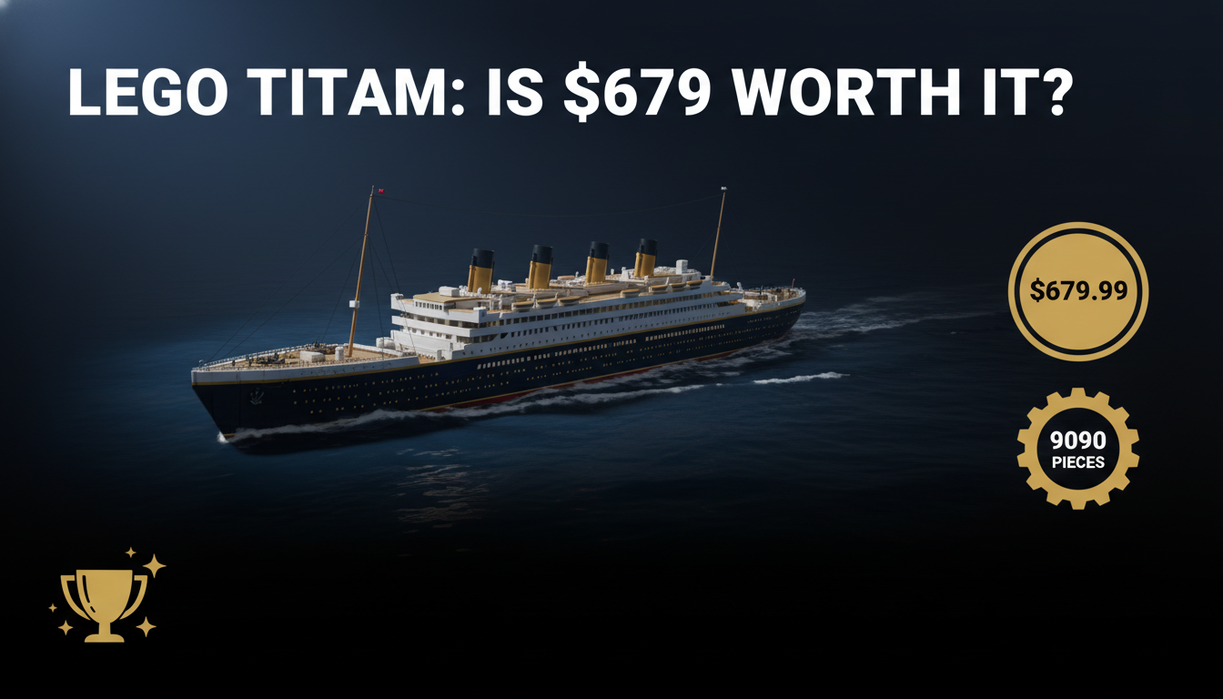 LEGO Titanic 10294 — full price breakdown, secondary market, investment case