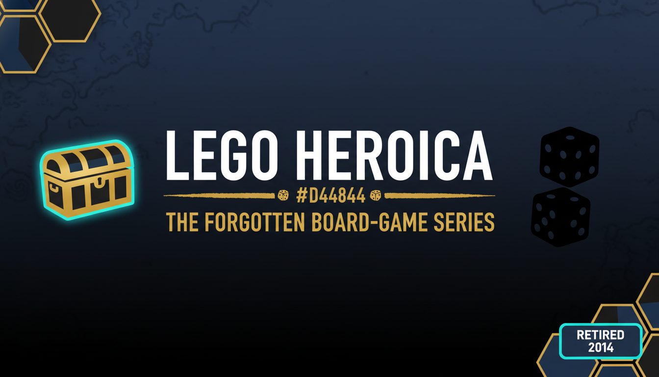 LEGO Heroica — the forgotten board game series 2011 retired 2014