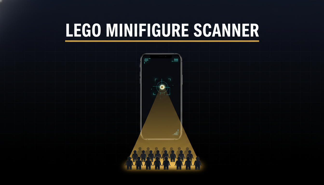 LEGO minifigure scanner — identify and price any minifig in 2026