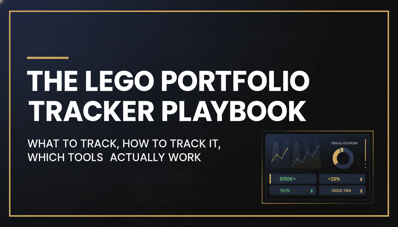 The LEGO Portfolio Tracker Playbook — what to track, how, which tools