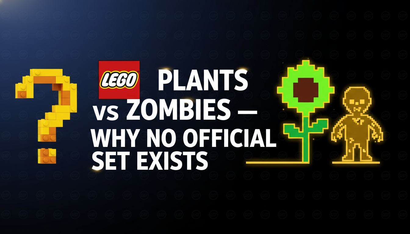 Is there a LEGO Plants vs. Zombies set — the 2026 answer