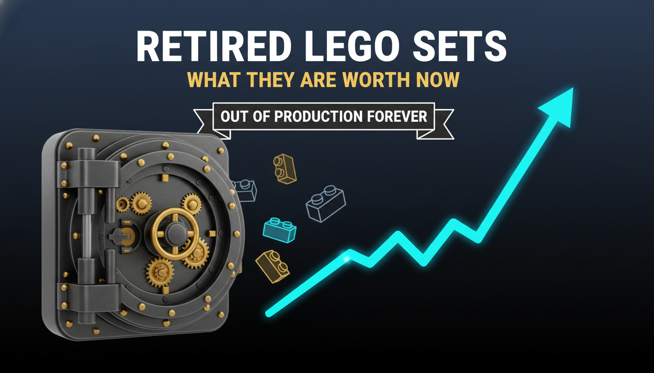 Retired LEGO sets — what they are worth now (2026 data)